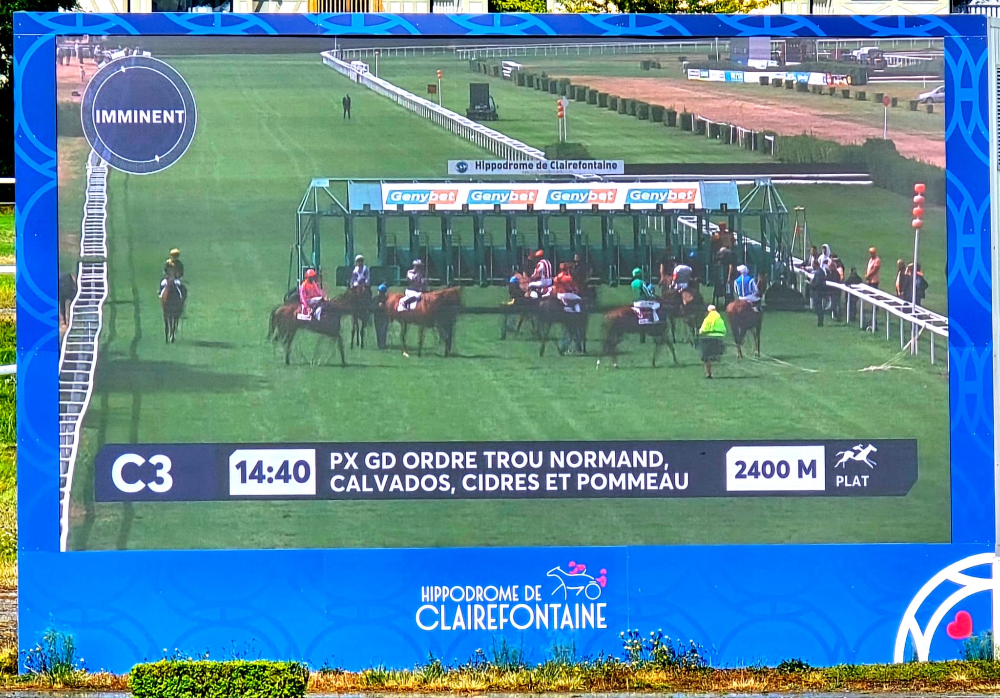 Prix du Grand Ordre du Trou Normand à l'hippodrome de Clairefontaine